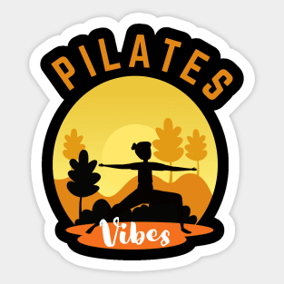 Pilates Vibes Sticker